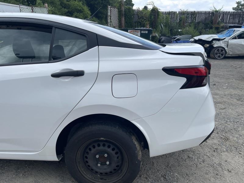 2020-23 NISSAN VERSA LEFT QUARTER PANEL WHITE PC:QM1 1.6L AT FWD 32K -SV- 56427
