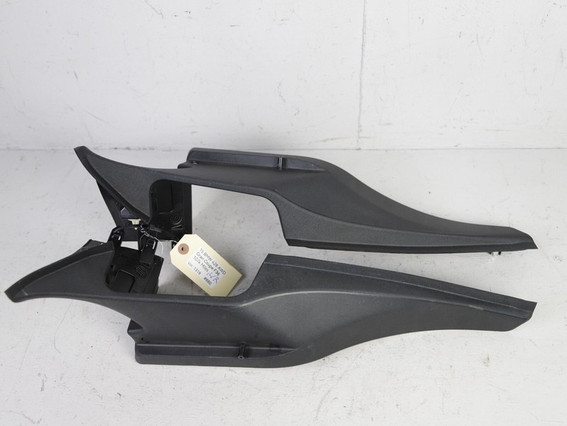 BMW F36 435i 428i 430i GRAND COUPE REAR TRUNK LID UPPER TRIM COVER BLACK SET OEM