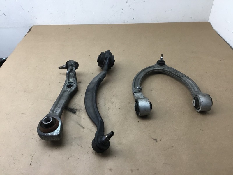 Mercedes CL550 W216 2011 4.6L AWD Front Left Control Arm Set 3 PCS 07-14 ; :A