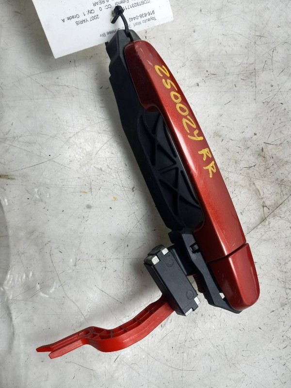 07-12 TOYOTA YARIS S REAR PASSENGER RIGHT EXTERIOR DOOR HANDLE