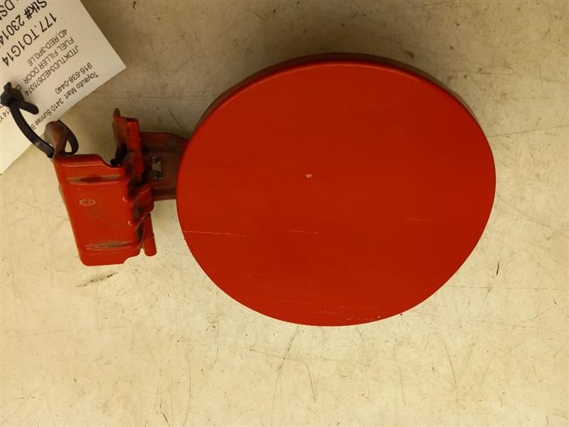 2014 TOYOTA YARIS LE FUEL FILLER DOOR RED-3P0