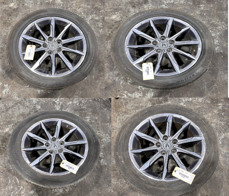 15-20 ACURA TLX WHEEL 17 INCH RIM W/TPMS & TIRE 17x7.5 225/55R17 SET OF 4PCS OEM