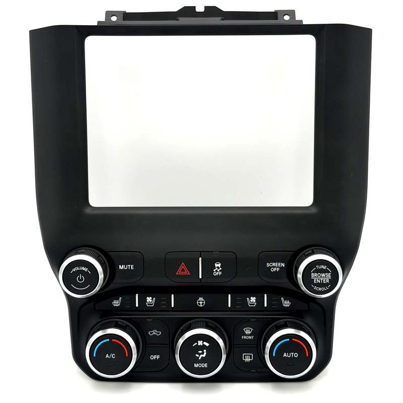 ✅2019-2026 RAM 2500-3500 5th OEM A/C CENTER STACK CONTROLS CLIMATE CONTROL BEZEL