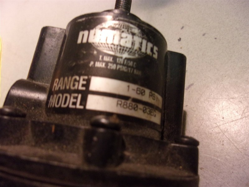 Numatics R880-03EG 1-60 PSI Regulator *FREE SHIPPING*