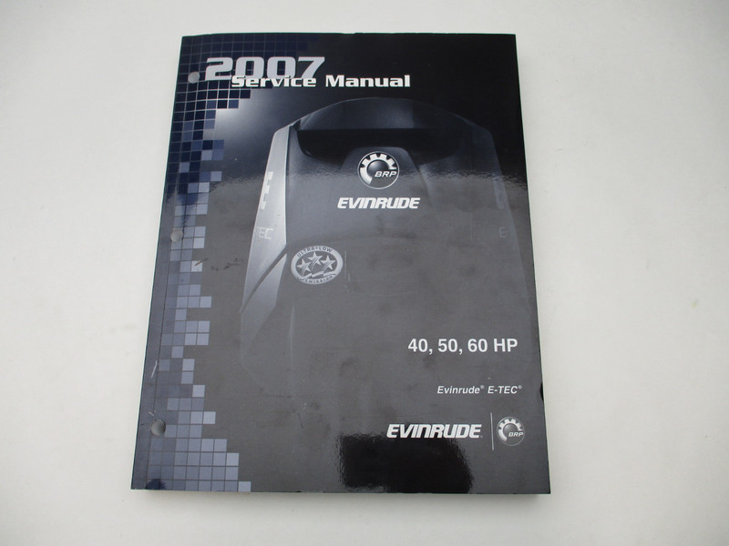 5007209 BRP Evinrude Outboard Service Repair Manual SU E-TEC 40-60 HP 2007