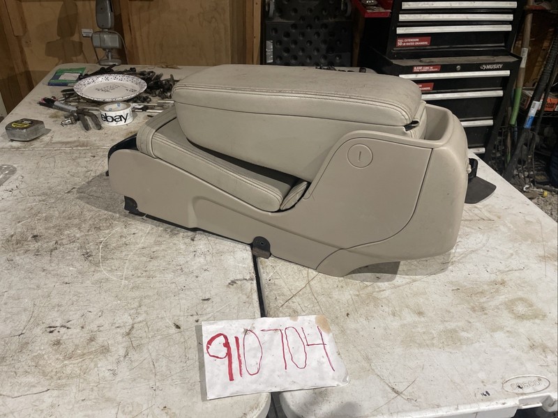 Cadillac DTS Bench Seat Center Console Leather
