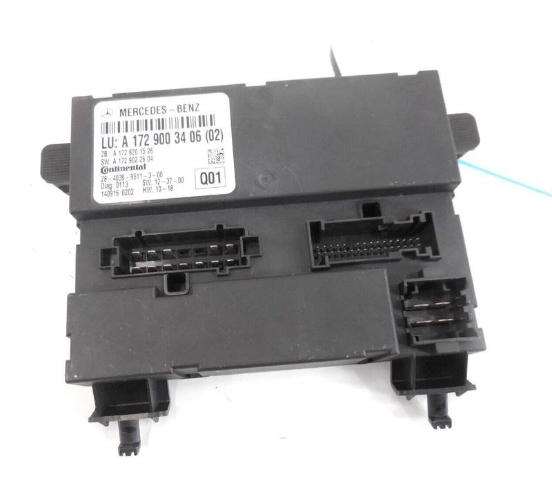 2014 2015 Mercedes-Benz SLK250 Convertible Roof Top Control Module OEM