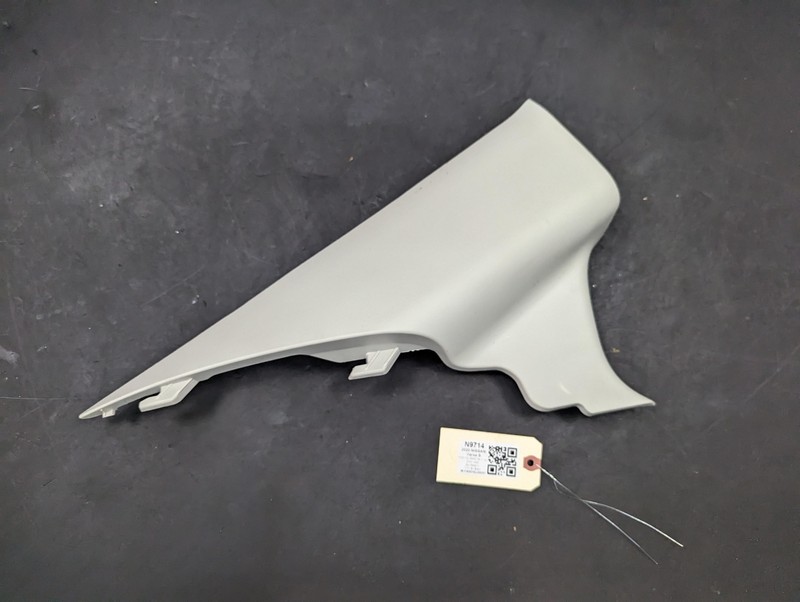 Rear Left C Pillar Upper Trim Cover 2020 Nissan Versa S 76935-5EF0A 2021 2022