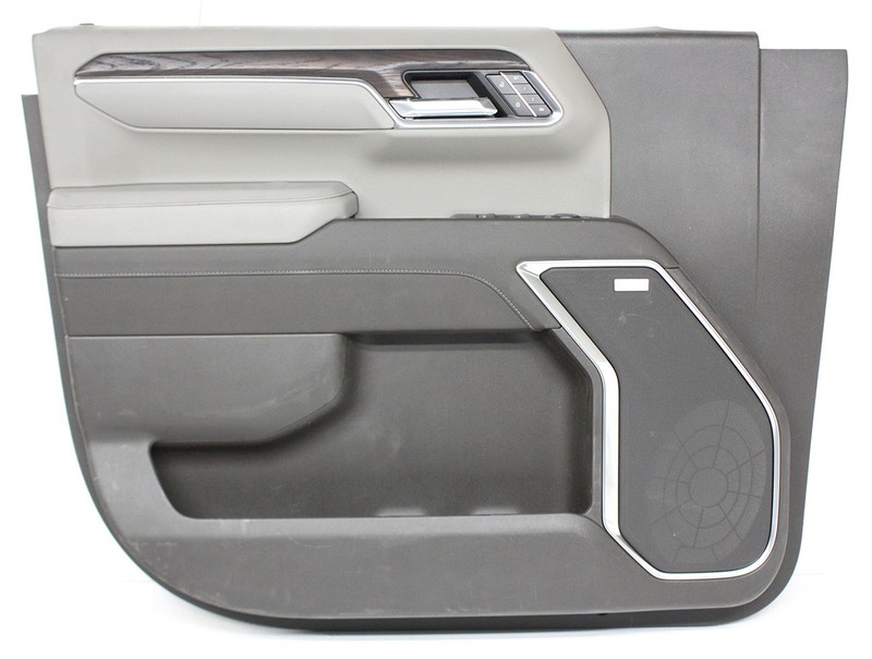 OEM Front Door Trim Panel For GMC Sierra 1500 SLT Crew Cab Brown and Gray