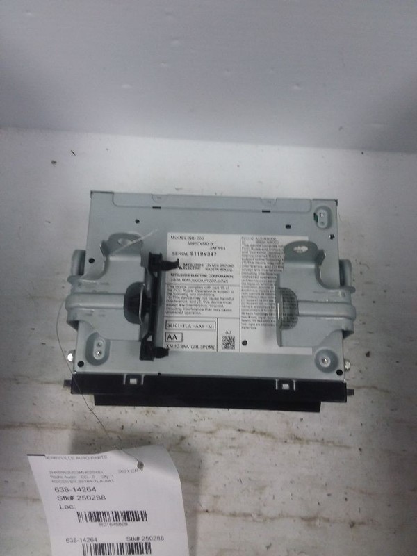 Radio Receiver US Market EX Fits 22 CR-V 39101-TLA-AA1