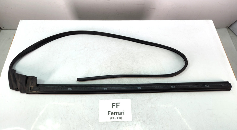 ✅ 11-16 OEM Ferrari FF Front Right Passenger Side Door Window Frame Gasket Seal