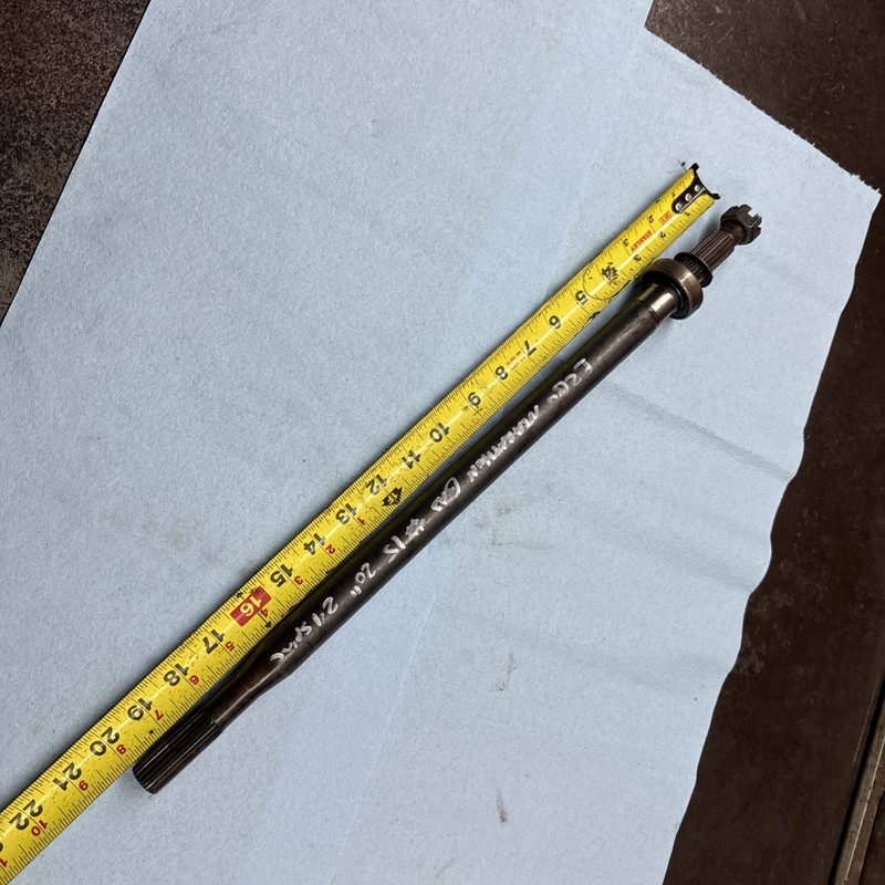 Vintage Ezgo 1980’s - 1990’s Marathon Gas Golf Cart Rear End Axle 20” # 15
