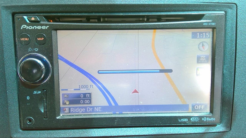 Pioneer AVIC-X710BT GPS Navigation 5.8" Touch Screen Radio Stereo Info Menu