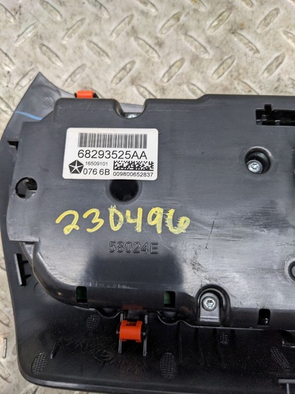 Temperature Control Air Conditioning With Dual Zone Fits 15-18 CHEROKEE 1113584