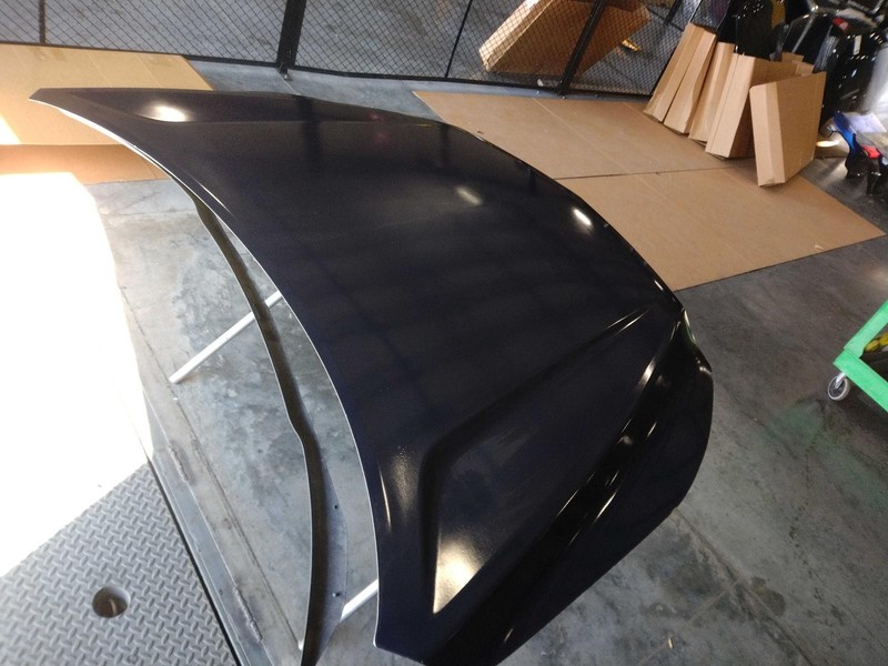 2016 Chevrolet Malibu OEM Blue Hood Panel - Good Condition, 4DR Sedan