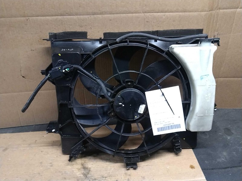 Used Engine Cooling Fan Motor fits: 2015 Hyundai Accent Fan Assembly w/AC from 1