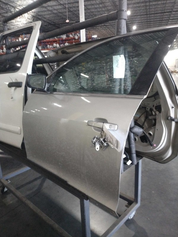 2014 Chevrolet Malibu Left Front Door Silver 112662 136K Miles Used