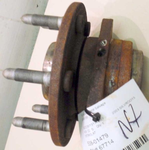 99 00 01 02 03 04 05 06 07 SILVERADO 1500 HUB FRONT 4X2 150044