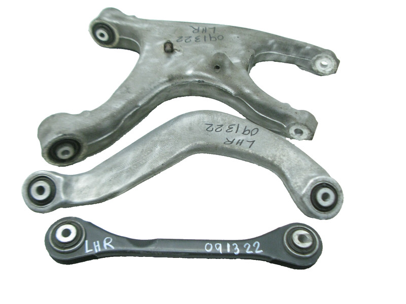 08-16 AUDI B8 A4 S4 SEDAN REAR LEFT DRIVER SUSPENSION CONTROL ARM OEM SET 091322