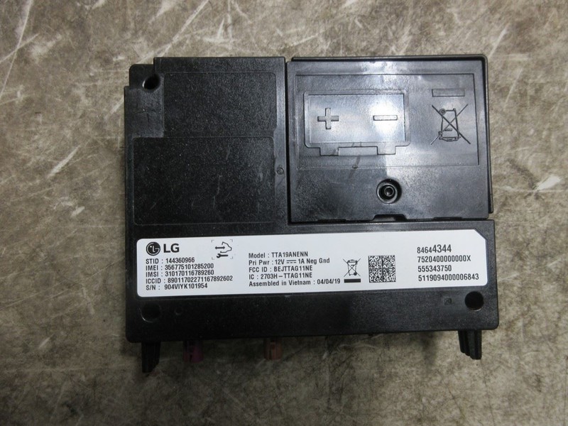 2019 Chevy Silverado OEM Communication Control Module 84644344