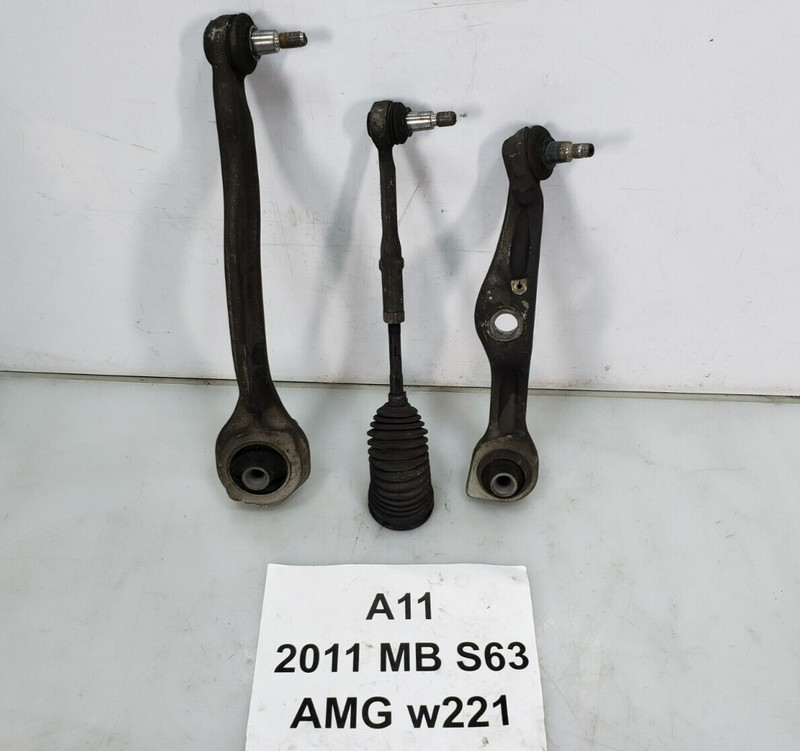 ✅ 07-13 OEM Mercedes W221 S550 S63 Front Driver Side Suspension Control Arm SET