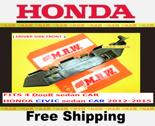 12-15 HONDA CIVIC SeDaN 4dr for Front BUMPER BRACKET FENDER CLIP Driver SIDE LH