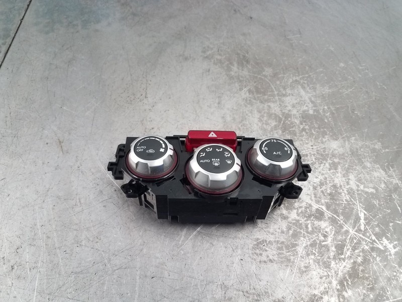 2010 Subaru WRX STi Climate Control Panel #7397 E4