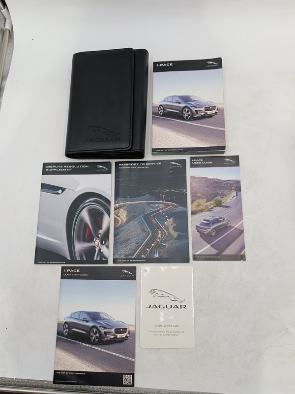2019 JAGUAR I-PACEOWNERS MANUALGUIDE HANDBOOK 25T 30T W CASE