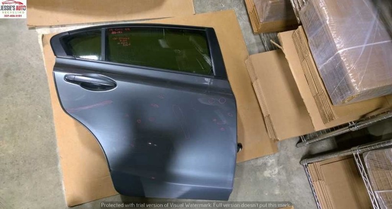 12 HONDA CIVIC SEDAN HYBRID RIGHT REAR PASSENGER DOOR BS-191