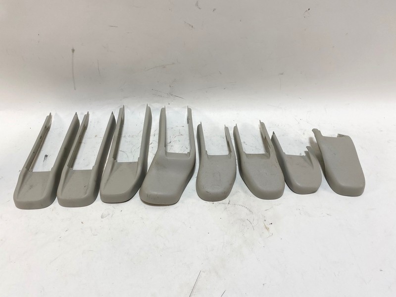 14-23 INFINITI Q50 Q60 FRONT LEFT & RIGHT SEAT LOWER TRACK TRIM COVER SET 8 OEM