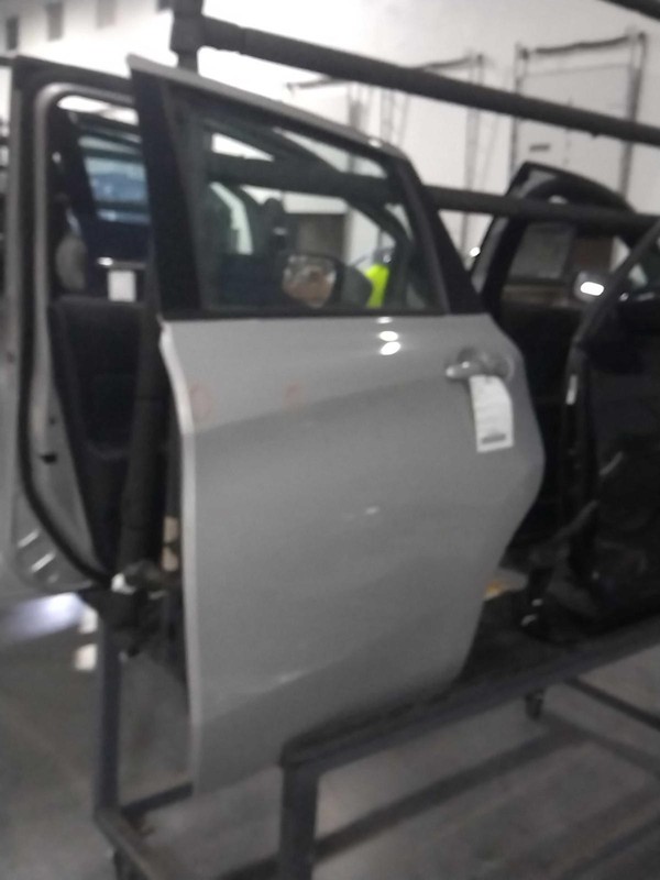 2017 Nissan Versa Left Rear Door Silver OEM 129041 49000 Miles
