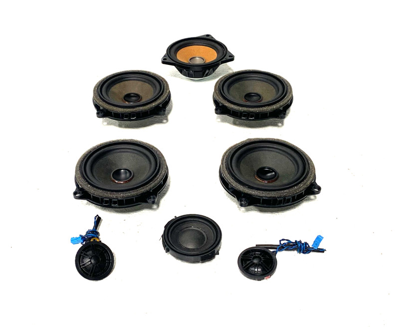 14-16 BMW 428I 435I F32 FRONT & REAR SPEAKER WOOFER SET OEM #A0.40