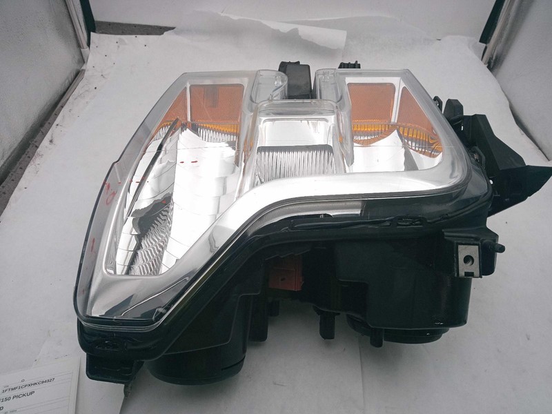 2017 Ford F150 Right Headlight Assembly Brown Used Deep Scratches 73K Miles