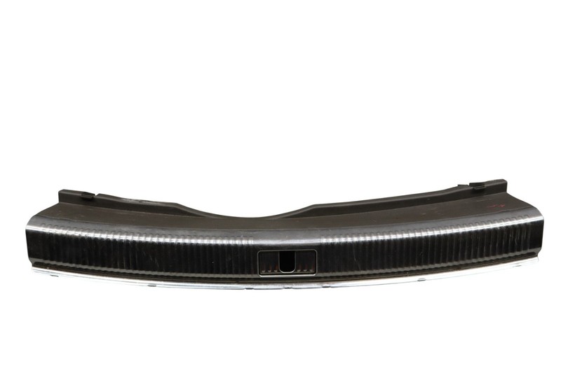 12-18 Audi A7 Rear Trunk Latch Lock Sill Scuff Plate Trim Cover Panel Oem