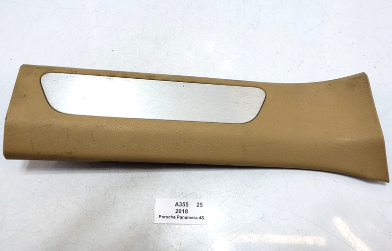 ✅ 17-23 OEM Porsche Panamera 4S 971 Rear Right Passenger Door Sill Scuff Plate *
