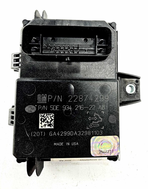 2013-2014 Cadillac XTS Fuel Pump Control Module 22874299 OEM Needs Programming