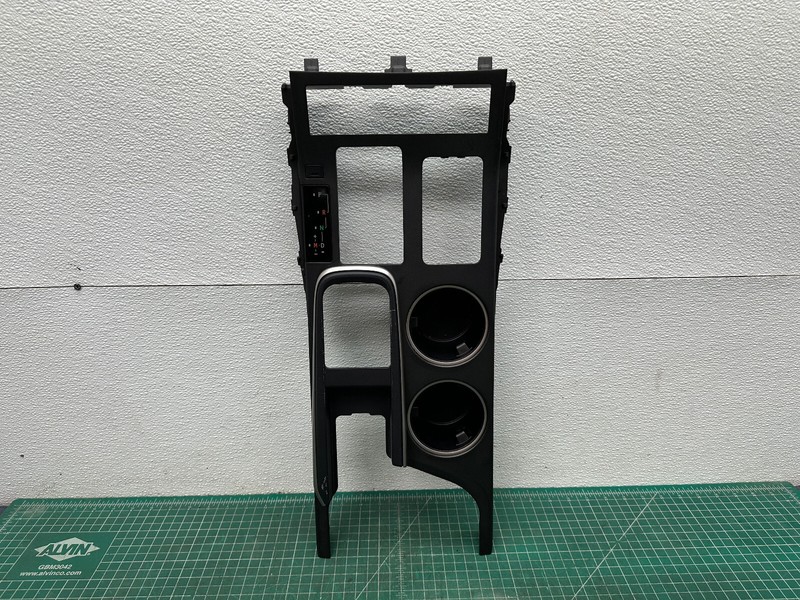 16-17 LEXUS RC350 FRONT CENTER CONSOLE TRIM COVER PANEL W/ CUP HOLDER OEM