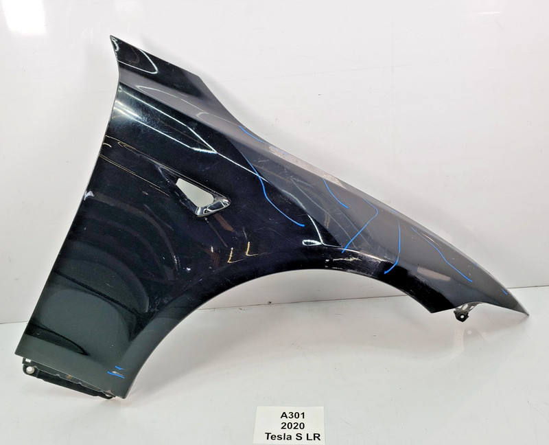 ✅ 12-20 OEM Tesla Model S Front Right Passenger Fender Panel Black PBSB NOTE*