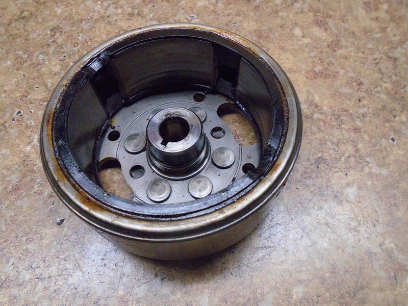1985 Suzuki ATV LT230 Quad Sport LT 230 Engine Alternator Rotor Flywheel Magneto
