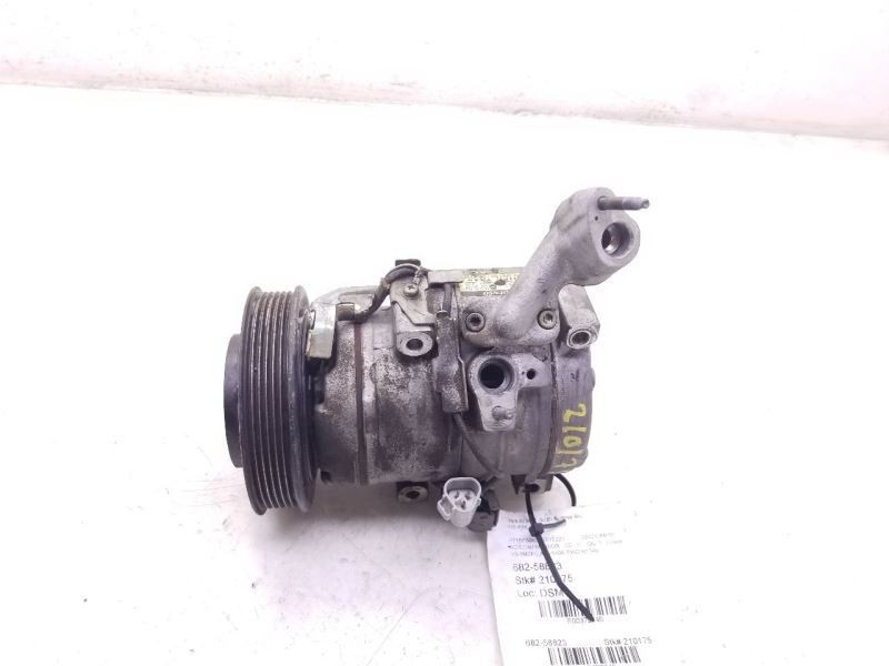 04-08 TOYOTA SOLARA 1MZFE 6CYL 3.0L AC COMPRESSOR ASSEMBLY