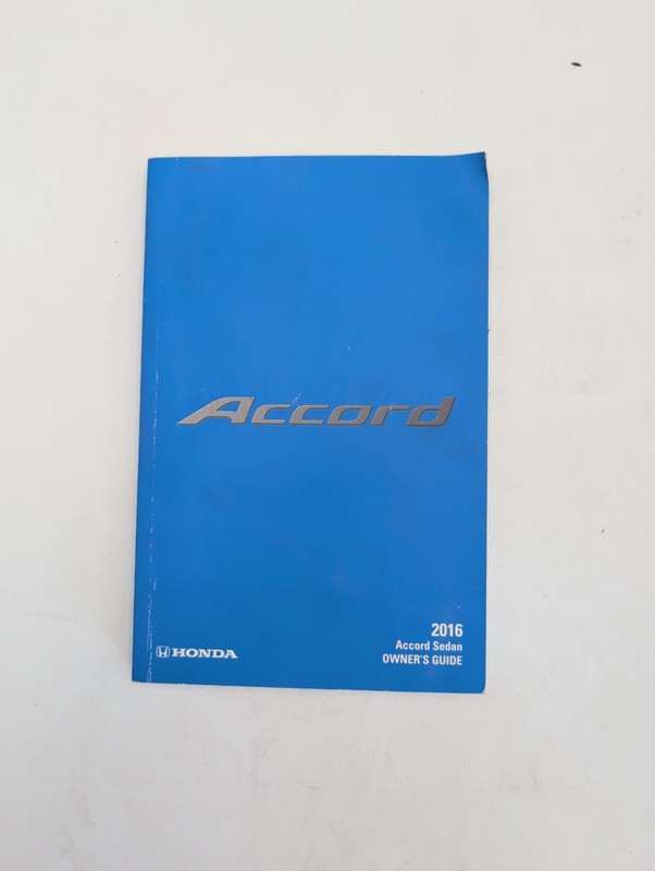 2018 HONDA ACCORD OWNERS MANUAL EXL LX EX TOURING SPORT SEDAN