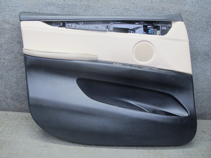 2014-2018 BMW F15 X5 FRONT LEFT DOOR INTERIOR TRIM PANEL COVER W WINDOW SWITCH