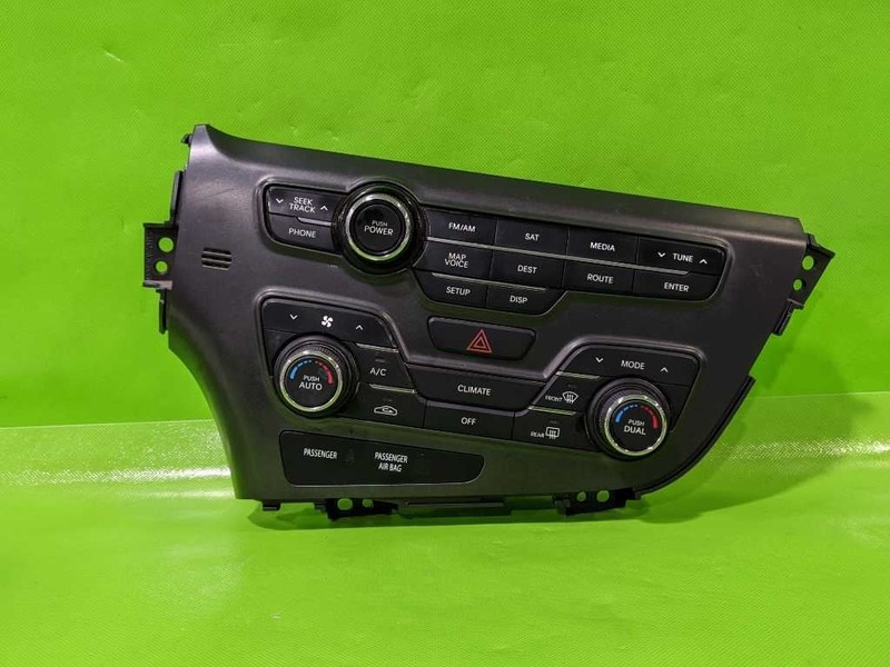 11-13 OPTIMA NAVIGATION CONTROL PANEL W/TEMPERATURE CONTROL SWITCH OEM 4462-3