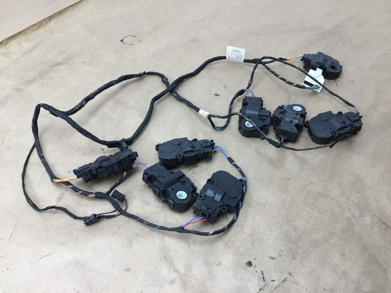 Toyota Gr Supra 2020 Blend Heater Servo Actuator Wire Harness Set 8 PCS 20-22 :A