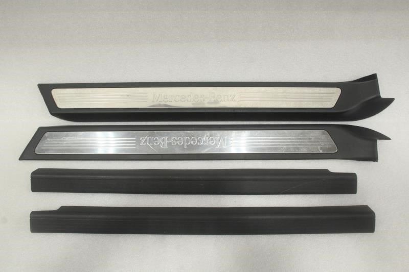 2010 2011 2012 2013 MERCEDES E550 E350 C207 DOOR SILLS SCUFF PLATE TRIMS