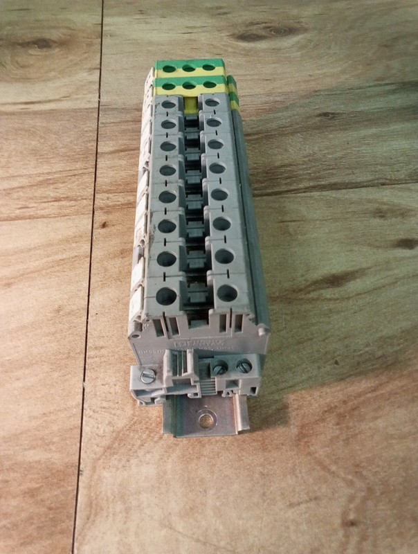 Phoenix Contact 11pc Terminal Bar With Bk35/5, USLKG35, E-UK