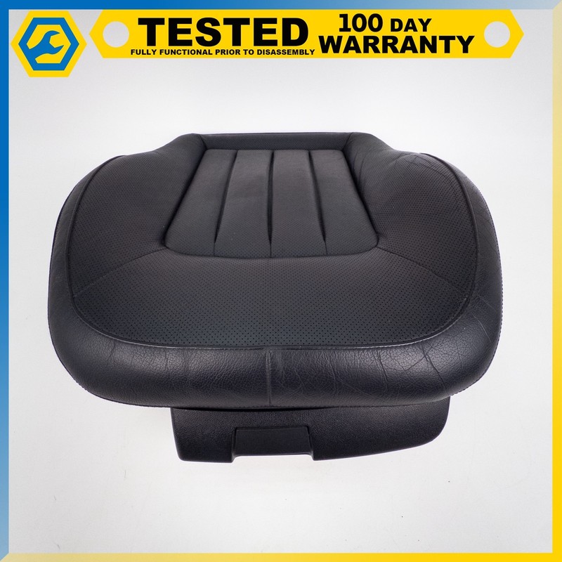12-18 MERCEDES-BENZ CLS550 FRONT LEFT SIDE LOWER SEAT CUSHION BLACK OEM