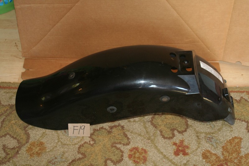2002 Suzuki GZ250 Marauder Rear Fender Black OEM 02 A