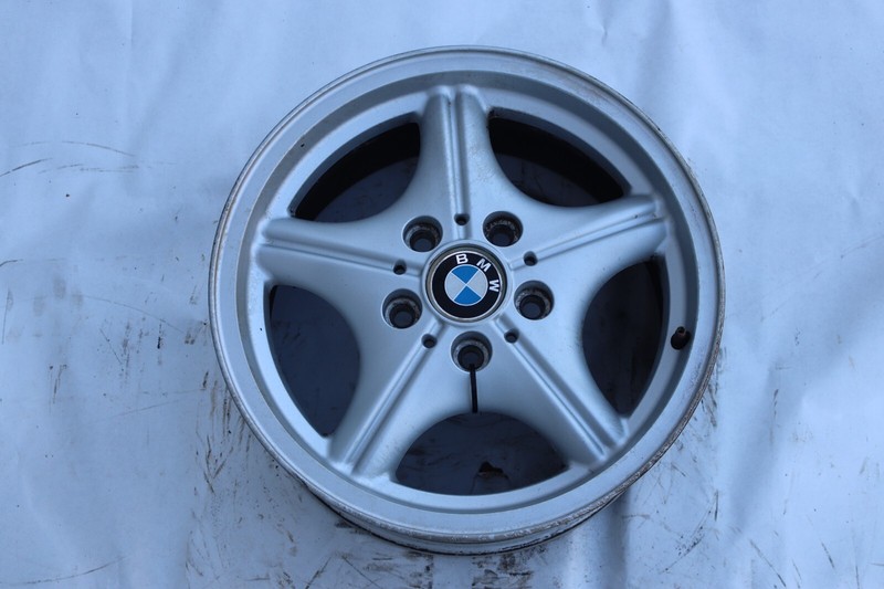 1996-2002 BMW Z3 E36 E46 WHEEL RIM R16 16X7J ET46 5 SPOKE ALLOY FACTORY OEM