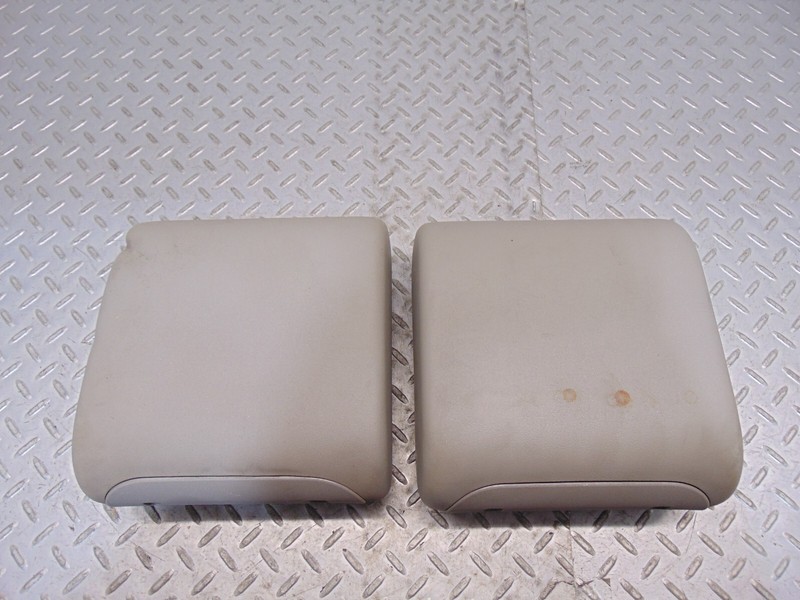 2007-2010 Jeep Wrangler Rear Headrest Set Of 2 Gray
